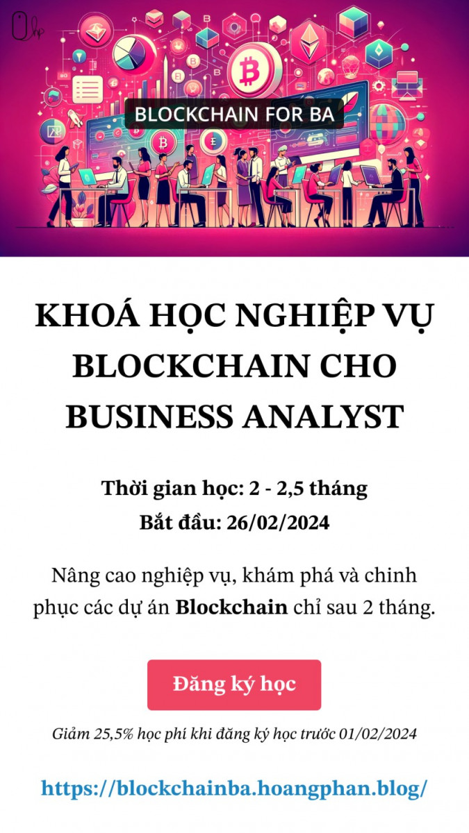 Nghiệp vụ Blockchain cho Business Analyst