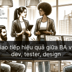 Business Analyst giao tiếp hiệu quả với Developers, Testers, Designers