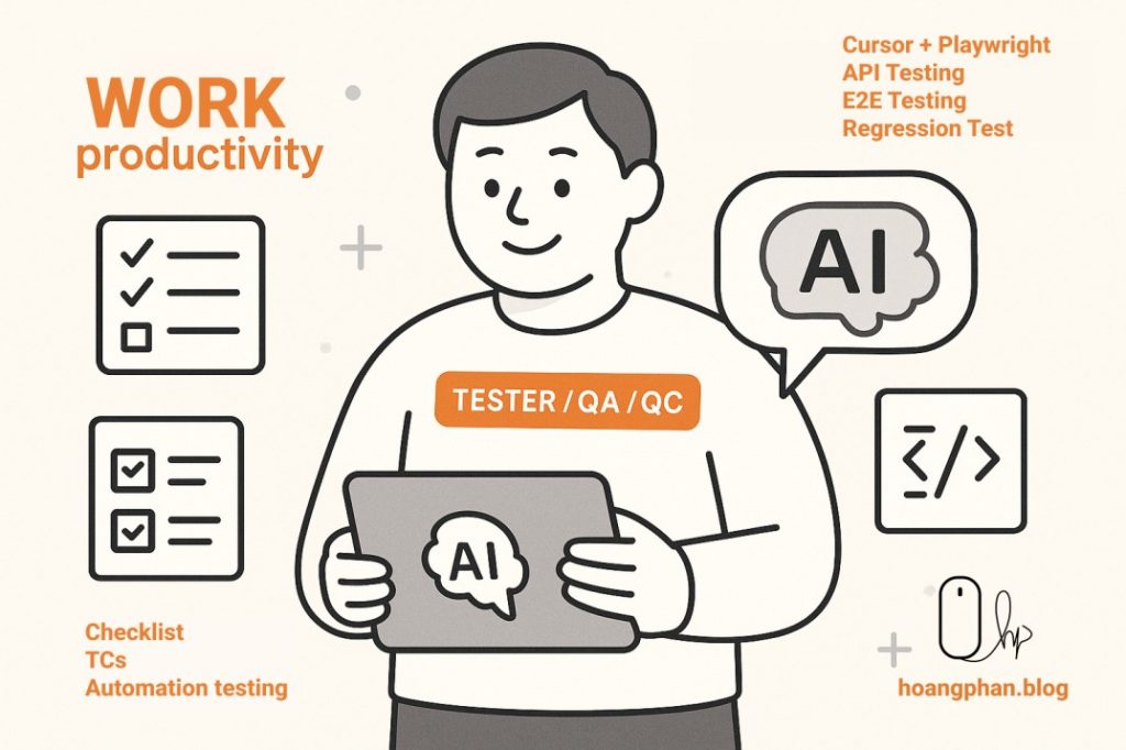 Khoá học sử dụng AI cho QA/QC/Tester