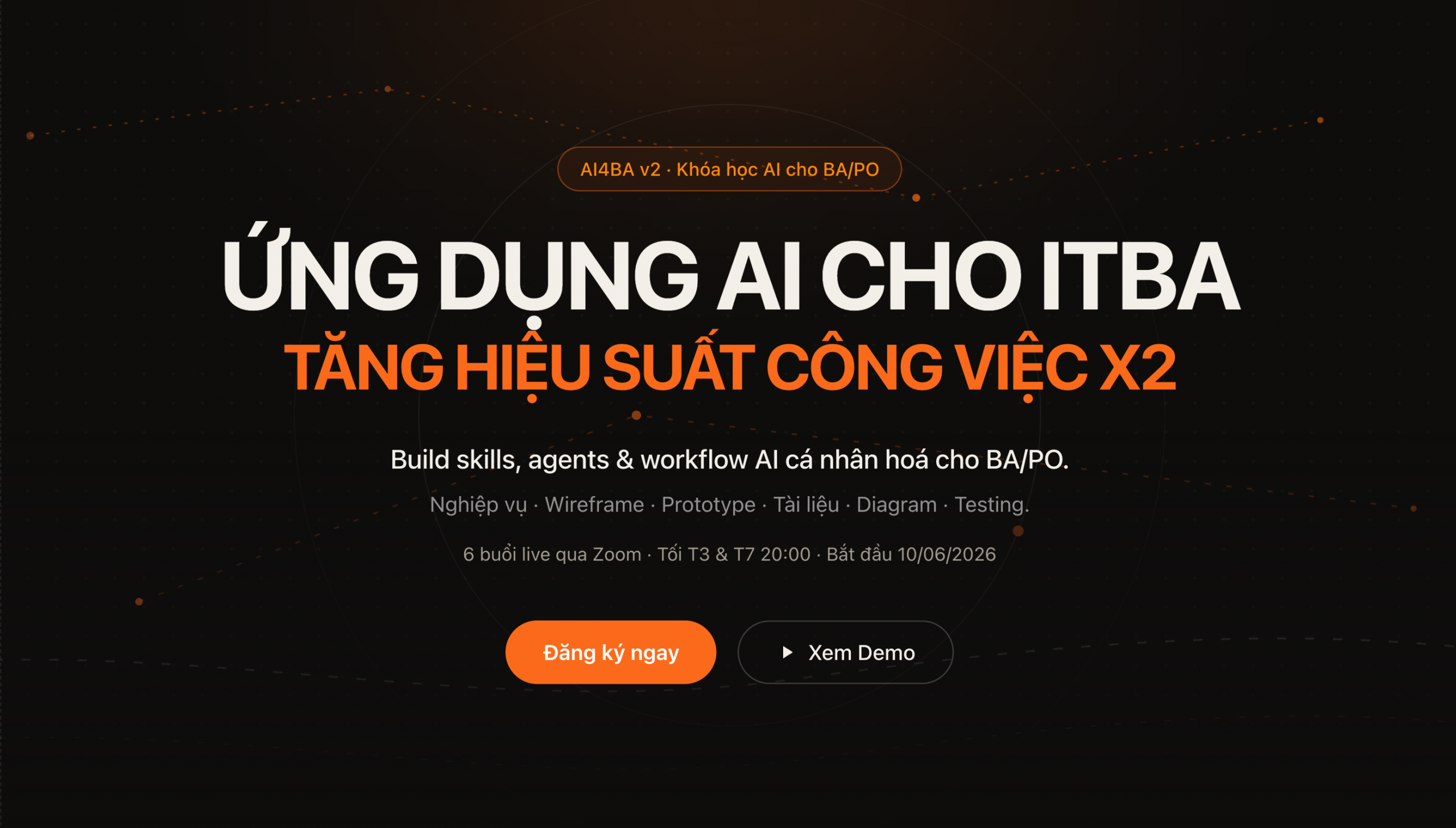 Khóa học AI4BA - Xây dựng workflow / harness cho BA
